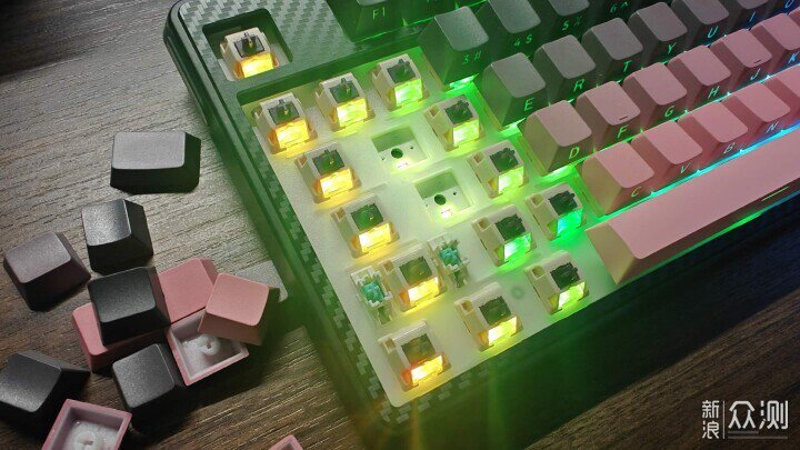 非凡質感，閃耀新生，珂芝K87“膠坨坨”鍵盤_新浪眾測