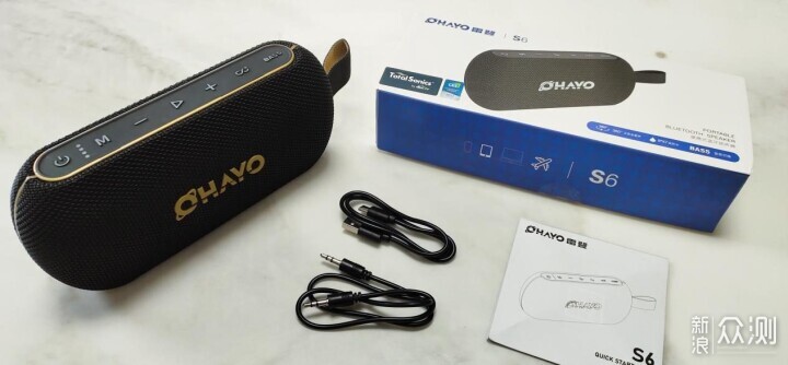 久聽不膩三頻澎湃，雷登S6戶外便攜音質棒 _新浪眾測