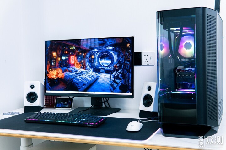 2K240Hz OLED，微星MAG 271QPX QD-OLED E2_新浪眾測