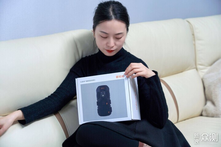 秋冬護膝正當時，酷輕鬆石墨烯氣囊膝腿按摩儀_新浪眾測