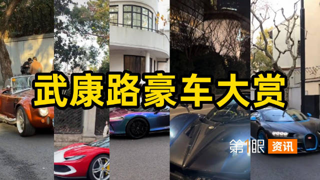 武康路豪车大赏：沪哥沪姐 “冻” 真格，惊艳思密达