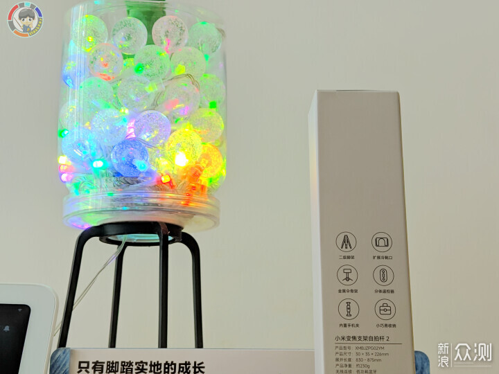 Ta，不僅增加三腳架底座的長度，也可一鍵變焦_新浪眾測