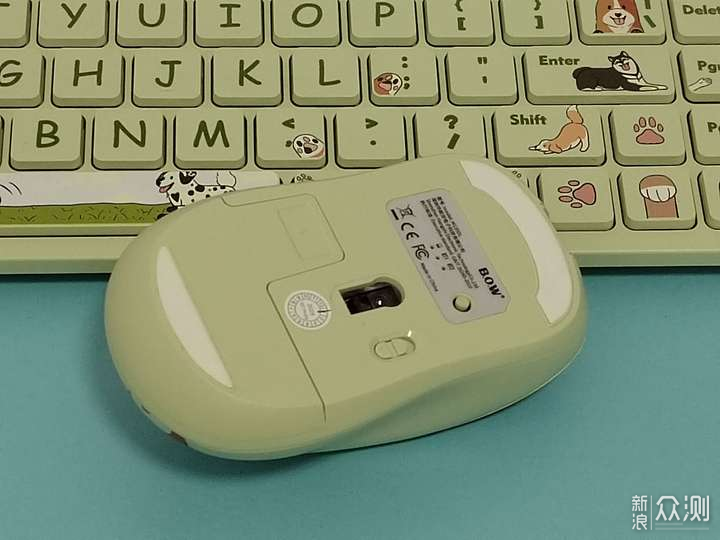 測評:很討女生喜歡的BOW MK392三模鍵鼠套裝_新浪眾測