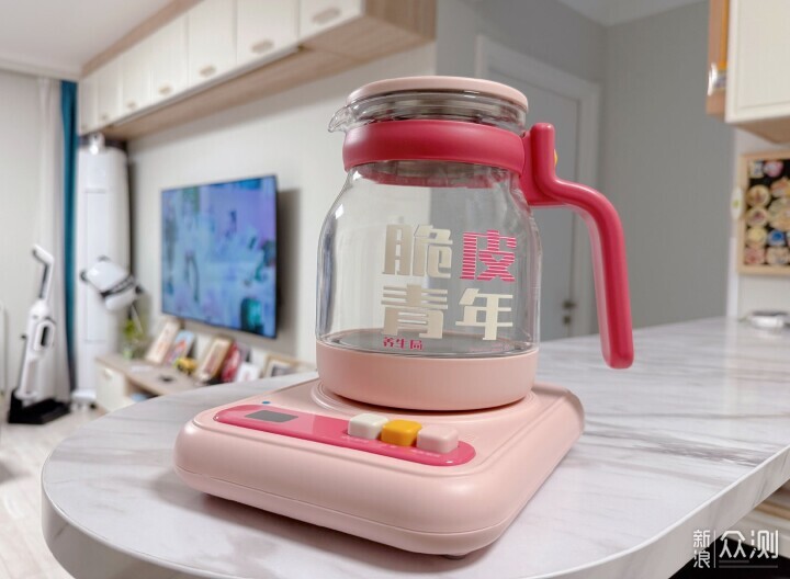 脆皮打工人的續命神器:德國藍寶OK泡養生壺_新浪眾測