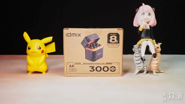 高效可靠之選 - IDMIX 5號充電鋰離子電池套裝_新浪眾測