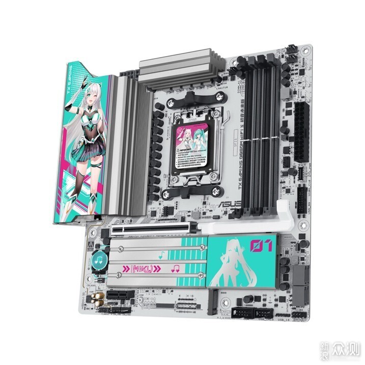 天選之子!AsusB850主板初音未來,音你而戰!_新浪眾測