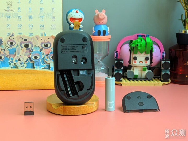 小米無線滑鼠 Lite3,小巧輕盈且握感舒適_新浪眾測