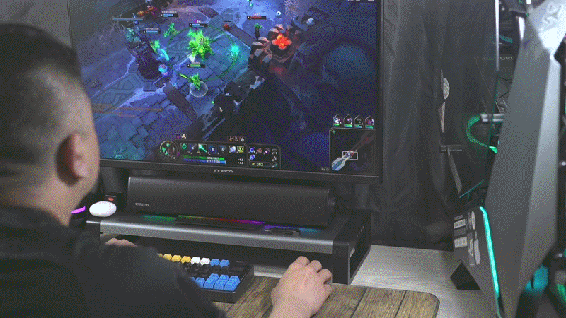 性能外設就的玩遊戲不停的玩-阿斯盾GS03 PRO_新浪眾測