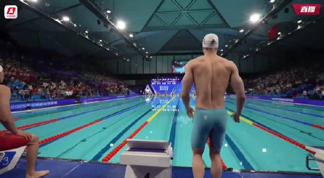 覃海洋获50蛙金牌