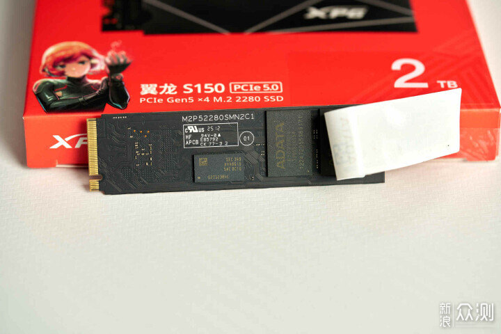 四顆粒大於兩顆粒?XPG翼龍S150 PCIE5.0固態_新浪眾測