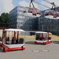 亚琛工业大学研究人员将自动驾驶电动巴士与缆车相结合