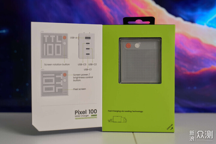 出遊好伴侶閃極隨行Mini2充電寶+點陣屏充電器_新浪眾測