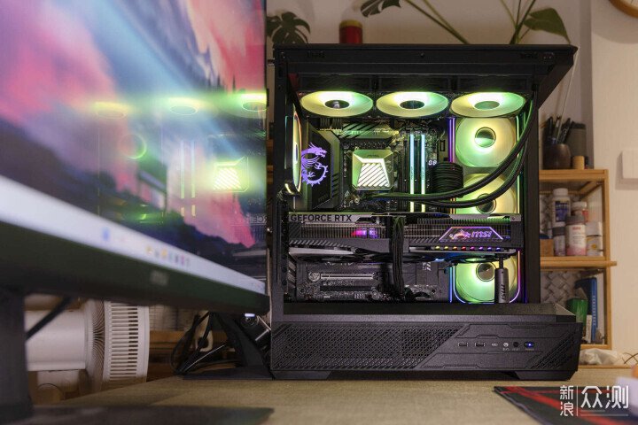微星MEG Ai1600T PCIE5超神電源開箱_新浪眾測