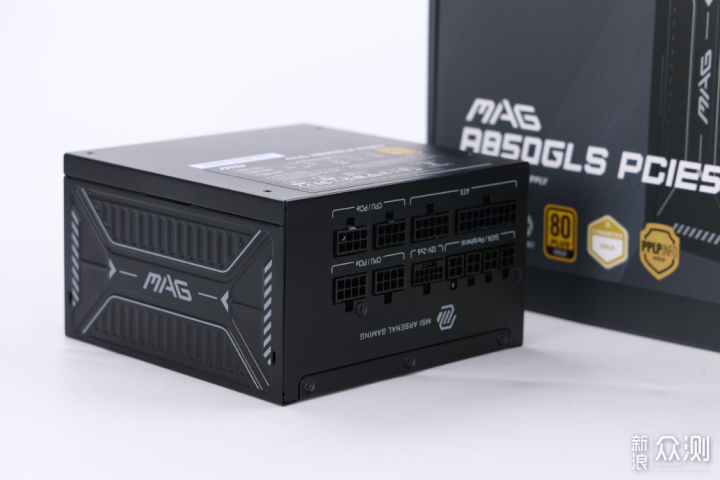 5080顯卡良配 微星MAG A850GLS PCIE5電源實測_新浪眾測