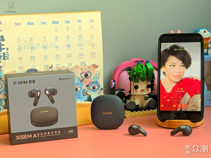西聖A1百元耳機不僅有HIFI音質,還享千元降噪_新浪眾測