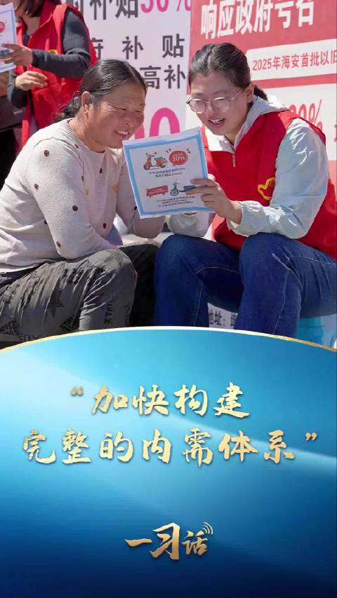 一习话丨“加快构建完整的内需体系”