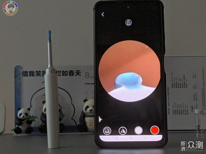 西聖Find X智能可視挖耳勺,1500萬像素可視化_新浪眾測