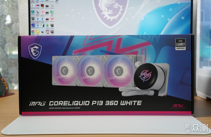 可以偷偷看B站的水冷散熱器,新品首發微星實測_新浪眾測