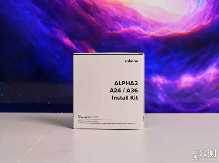 性能強勁,數顯顯示ZALMANALPHA2 A36水冷開箱_新浪眾測