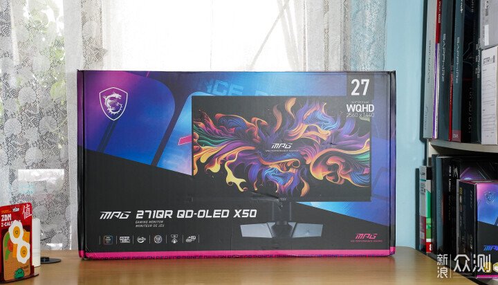 顯示器有AI,微星MPG 271QR QD-OLED X50體驗_新浪眾測