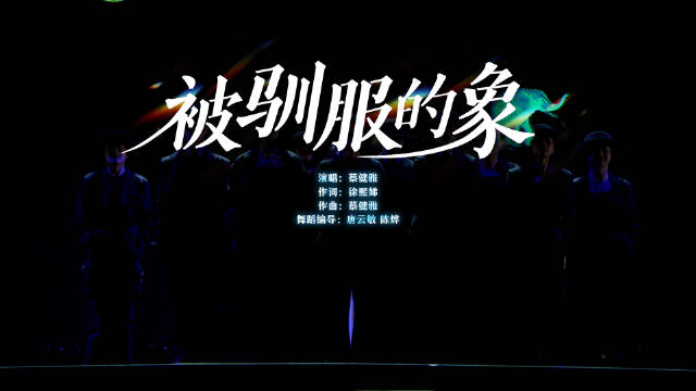 蔡健雅被驯服的象唱出现代人困境