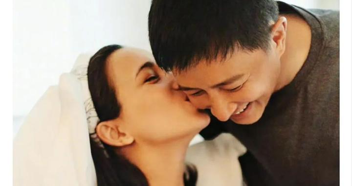 韩庚、卢靖姗晒一家四口合照，官宣二胎得子：我们的“好”消息