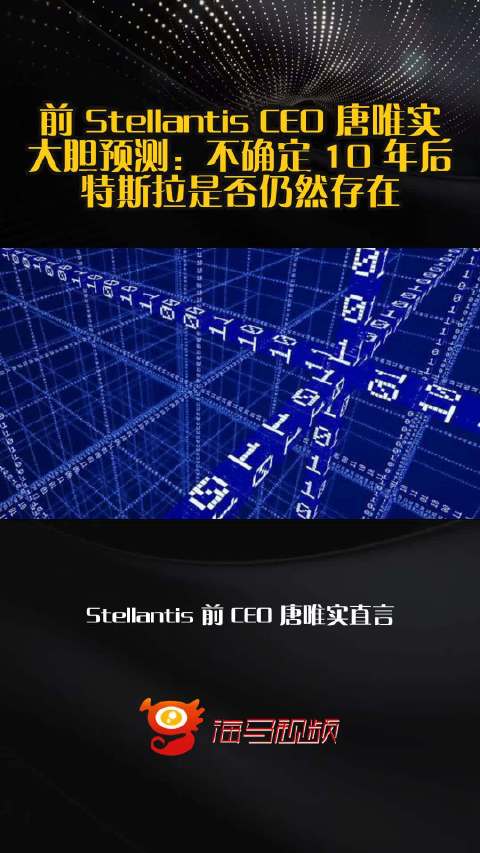 前 Stellantis CEO 唐唯实大胆预测：不确定 10 年后特斯拉是否仍然存在