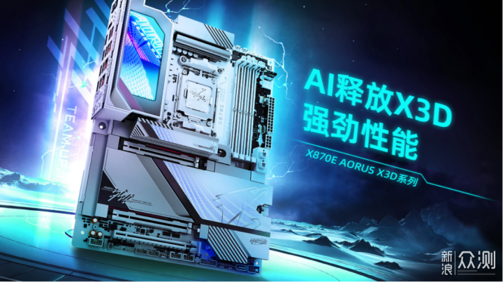 技嘉X870E AORUS X3D 系列主板引領硬件新潮流_新浪眾測