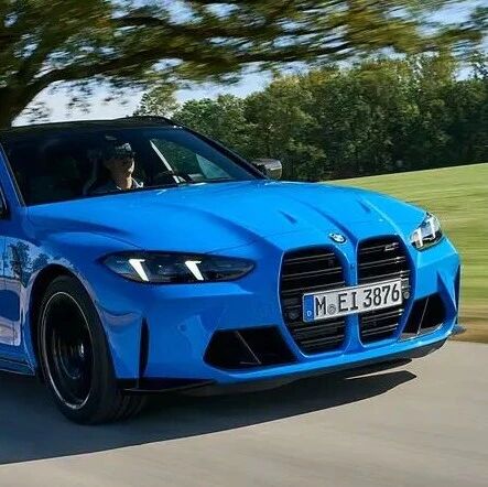 94.39万！3.0T直列六缸！3.6秒破百！曲面双联屏+鸡腿档把！宝马M3旅行版上市！