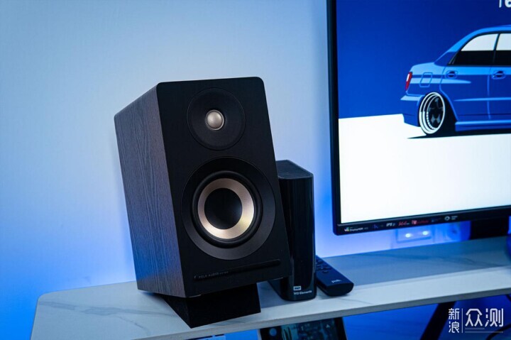 適合桌面放置,Polk A100有源音箱體驗_新浪眾測