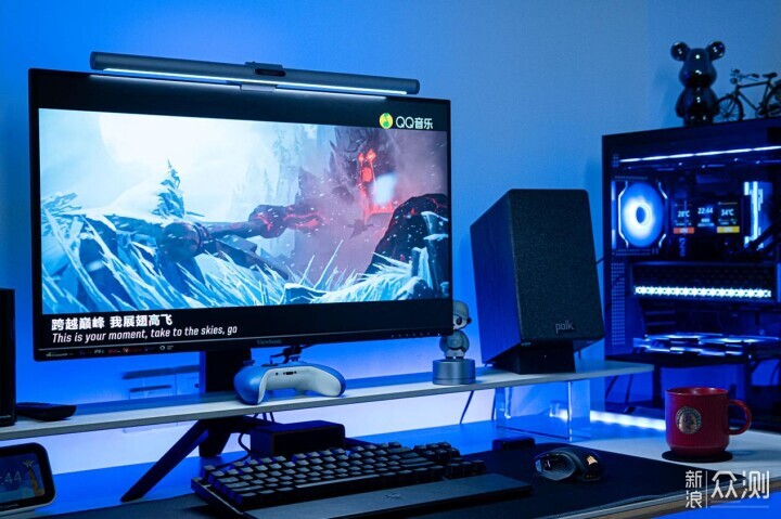 適合桌面放置,Polk A100有源音箱體驗_新浪眾測