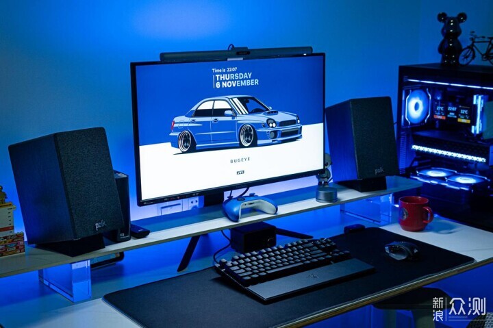 適合桌面放置,Polk A100有源音箱體驗_新浪眾測