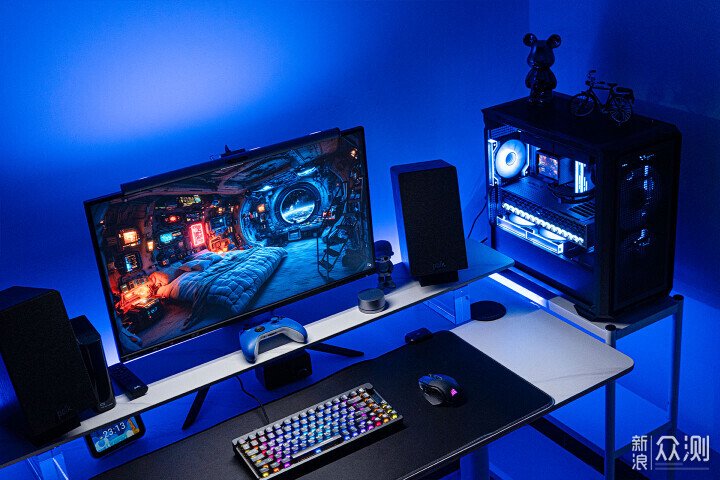 為4k遊戲準備，1.5W黑色MATX整機分享_新浪眾測