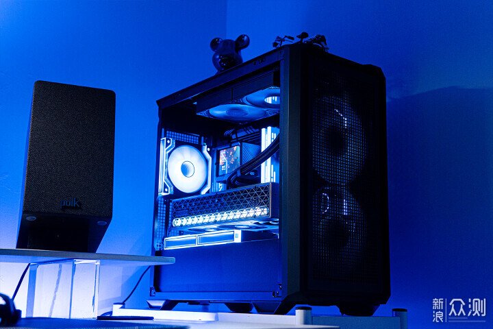 為4k遊戲準備，1.5W黑色MATX整機分享_新浪眾測