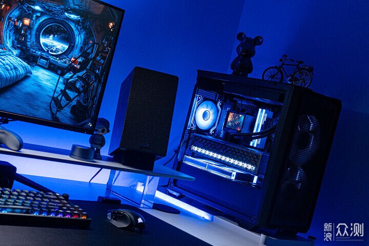 為4k遊戲準備，1.5W黑色MATX整機分享_新浪眾測