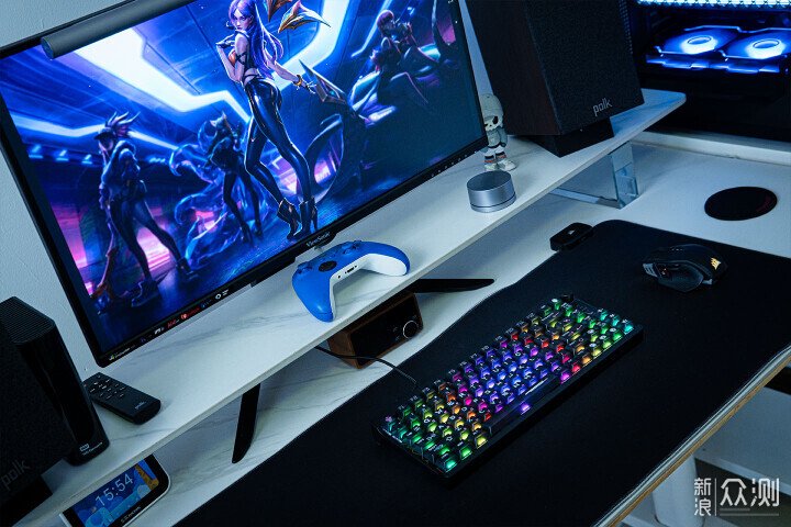 TMR磁軸鋁坨坨！七彩虹星馳87磁擎標準版上手_新浪眾測