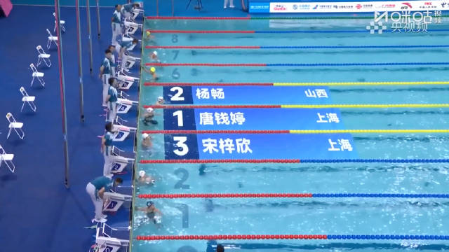 唐钱婷100蛙夺冠