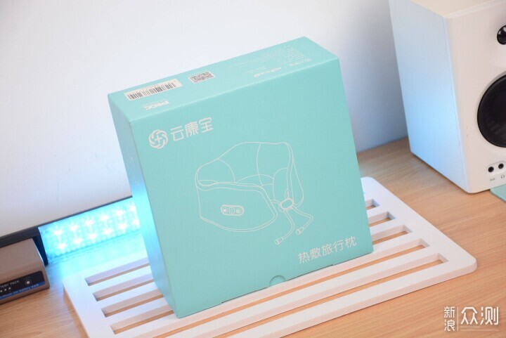 超柔軟支撐+熱敷：雲康寶護頸熱敷旅行枕