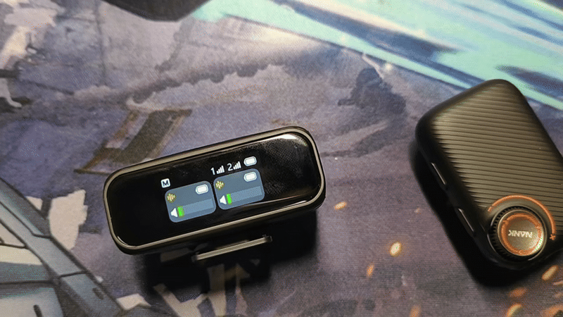 智能操控集一身，南卡Qmic領夾麥克風專業全能_新浪眾測