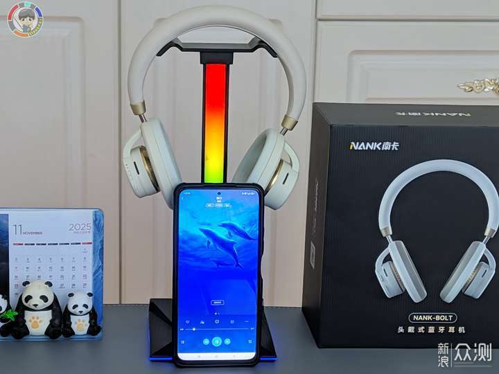 南卡Bolt開放式頭戴耳機千元封神音質舒適雙絕_新浪眾測