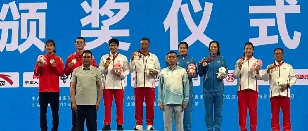 泗洪健儿全运会上斩获银牌！