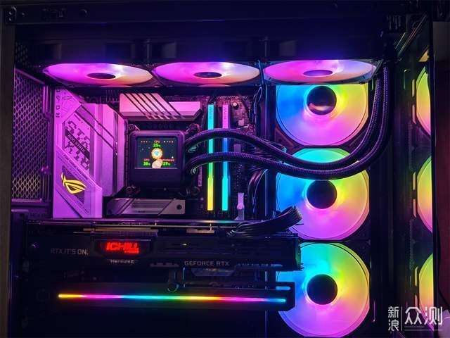 酷炫又冷靜！Asus海王星EVO裝機組合太香了_新浪眾測