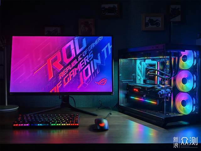 酷炫又冷靜！Asus海王星EVO裝機組合太香了_新浪眾測