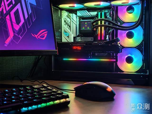 酷炫又冷靜！Asus海王星EVO裝機組合太香了_新浪眾測