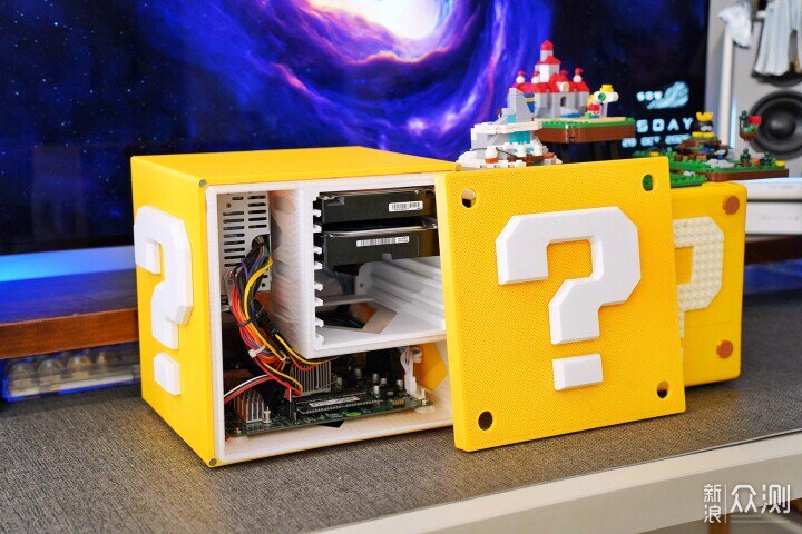 手搓瑪利歐機箱NAS——300元4盤位NAS分享_新浪眾測