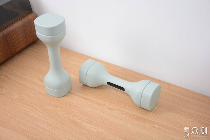 實現訓練可視化:米家智能啞鈴評測_新浪眾測