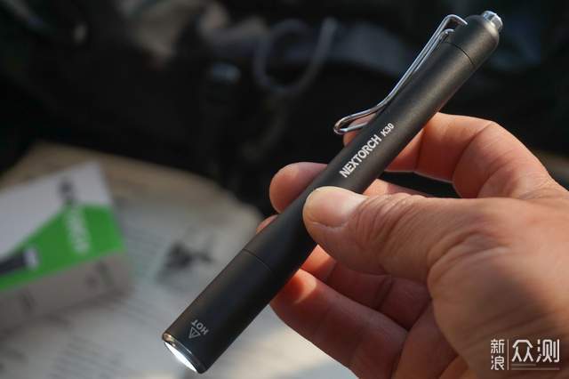 從顏值到性能！納麗德K30筆形手電值得入手_新浪眾測