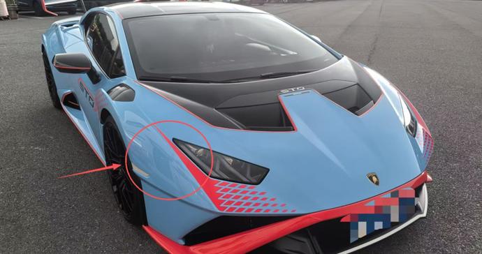 上海街头，兰博基尼被猛踹！竟是有人酒后撒气