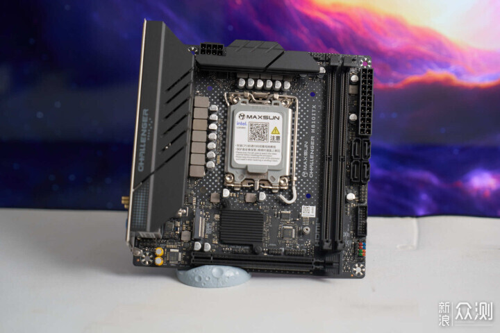 ITX 小鋼炮：千元神U230F + 銘瑄 H810ITX裝機_新浪眾測