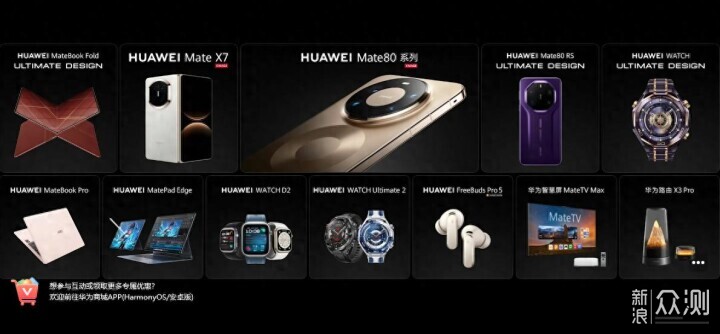 華為Mate80系列正式發佈，還有這些全場景新品